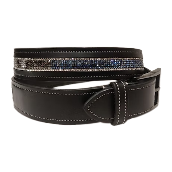 Midnight "Sapphire Glitz" Professional Riding Belt