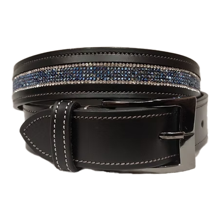 Onyx "Ice Blue Ombré" Performance Riding Belt