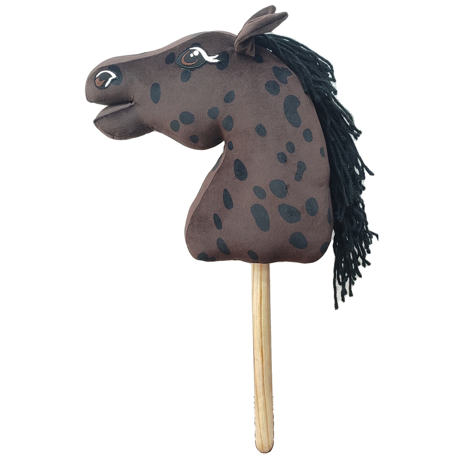 Espresso Leopard "Appaloosa" Artisan Hobby Horse