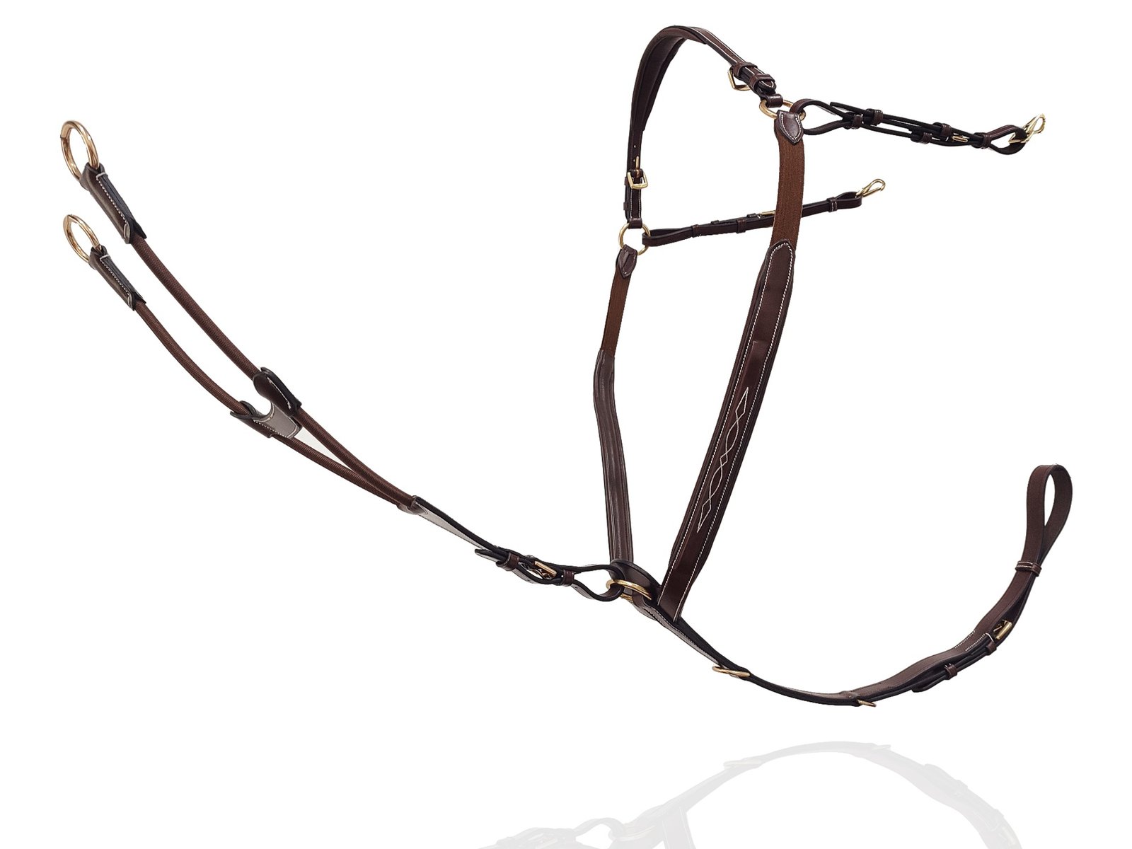 Elite Heritage 5-Point Leather Breastplate