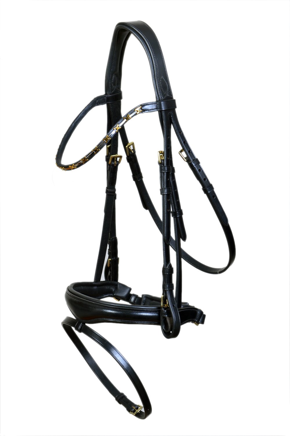 Midnight Gold Anatomical Bridle