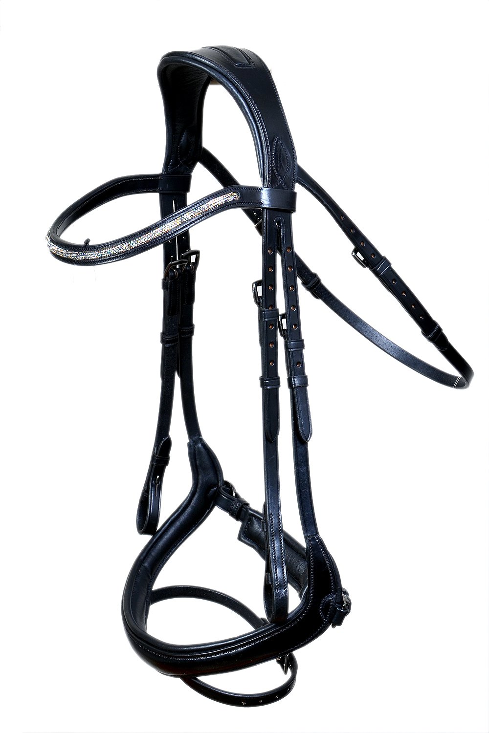 Onyx Crystal Anatomical Bridle