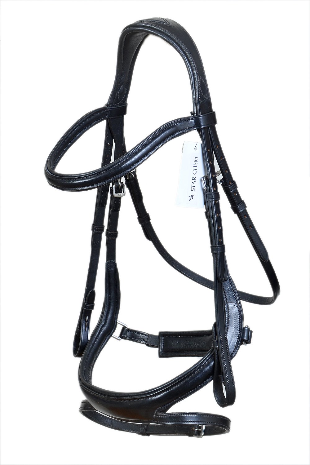 Vortex Black Anatomical Bridle