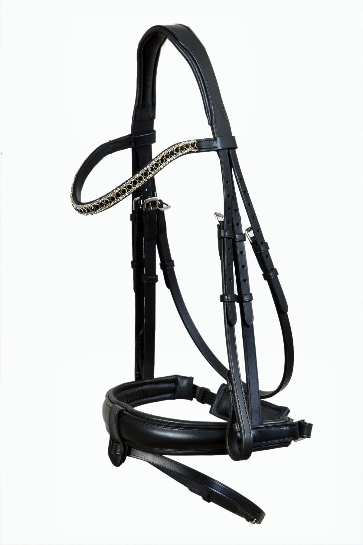 Contemporary Anatomical Black Bridle