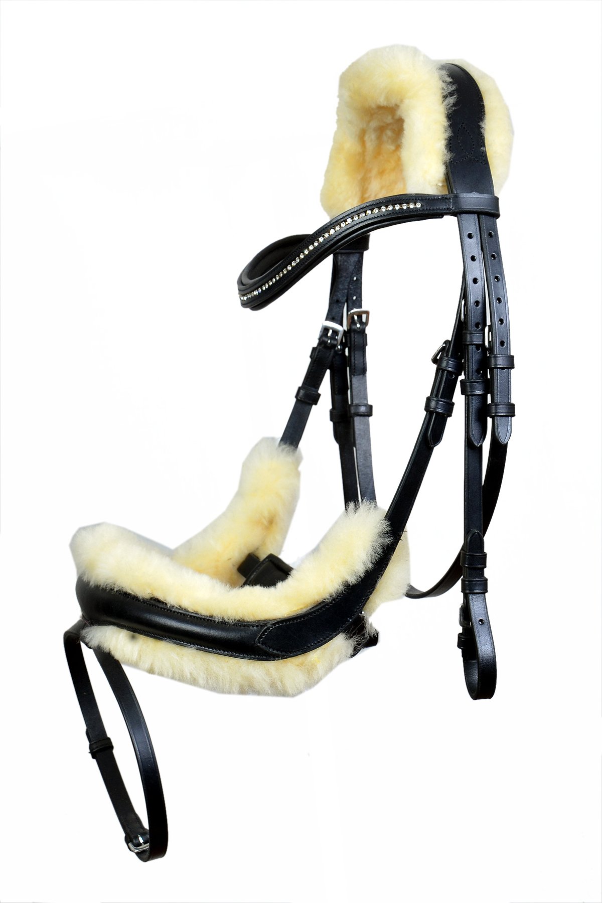 Anatomical Sheepskin Padded Bridle