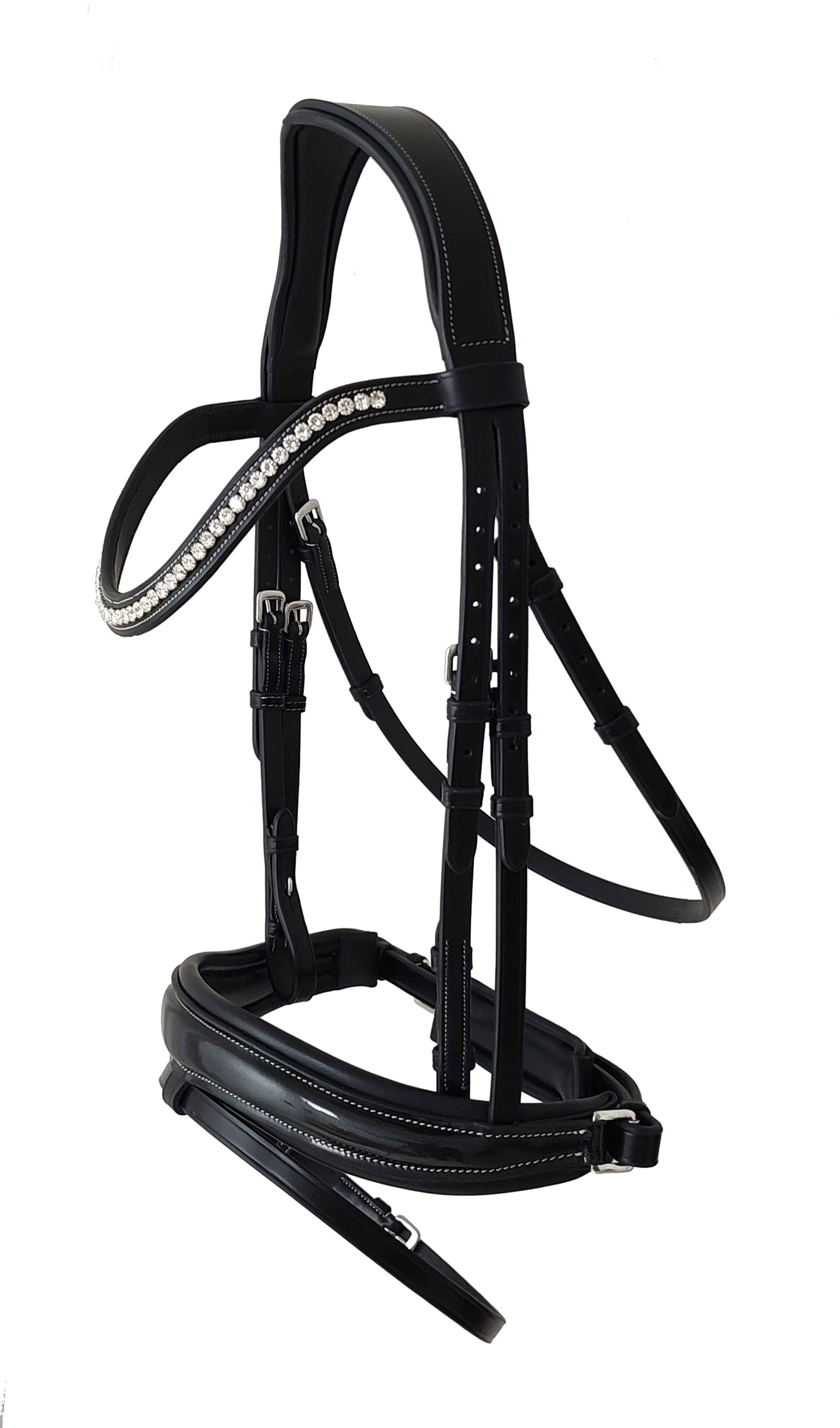 Midnight Sparkle Anatomical Bridle