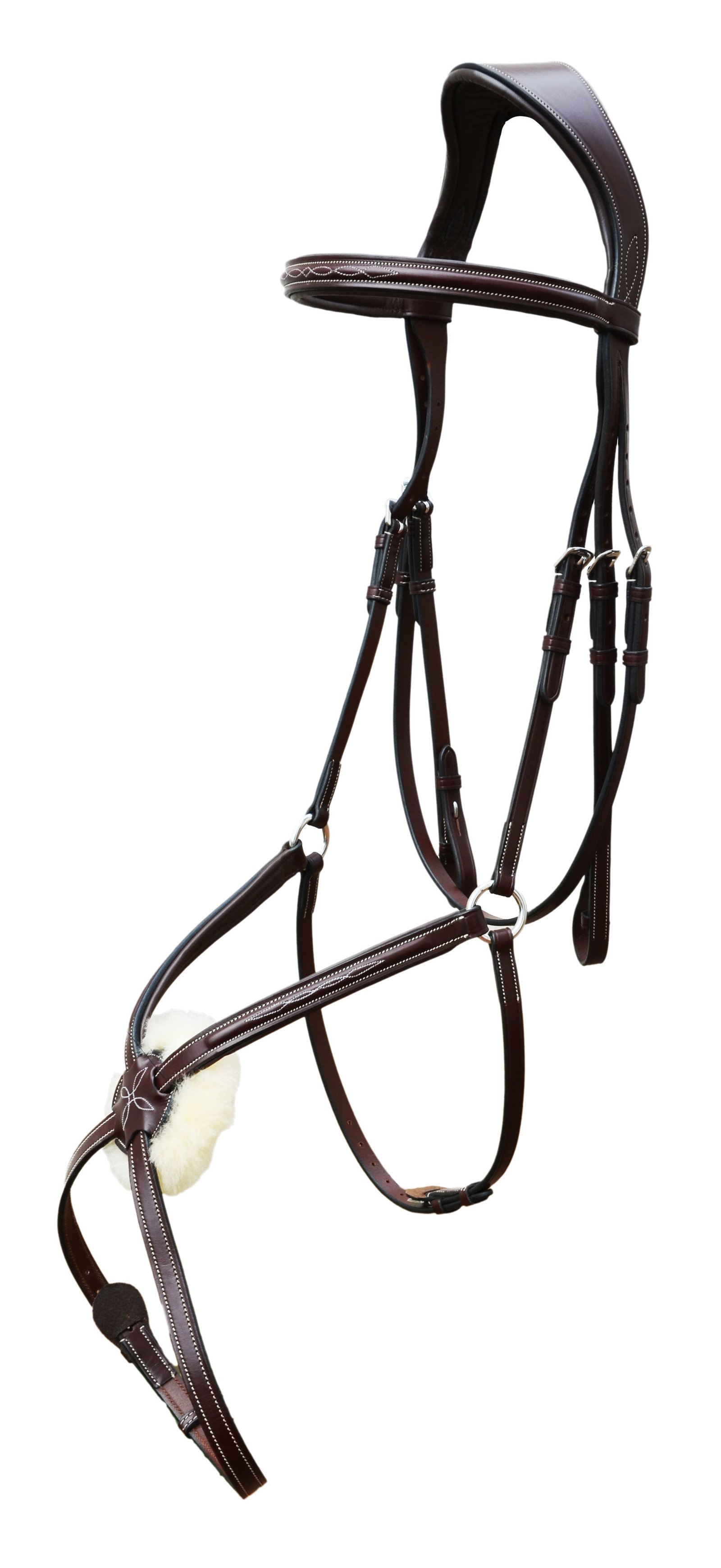 Classic Brown Figure 8 Anatomical Bridle