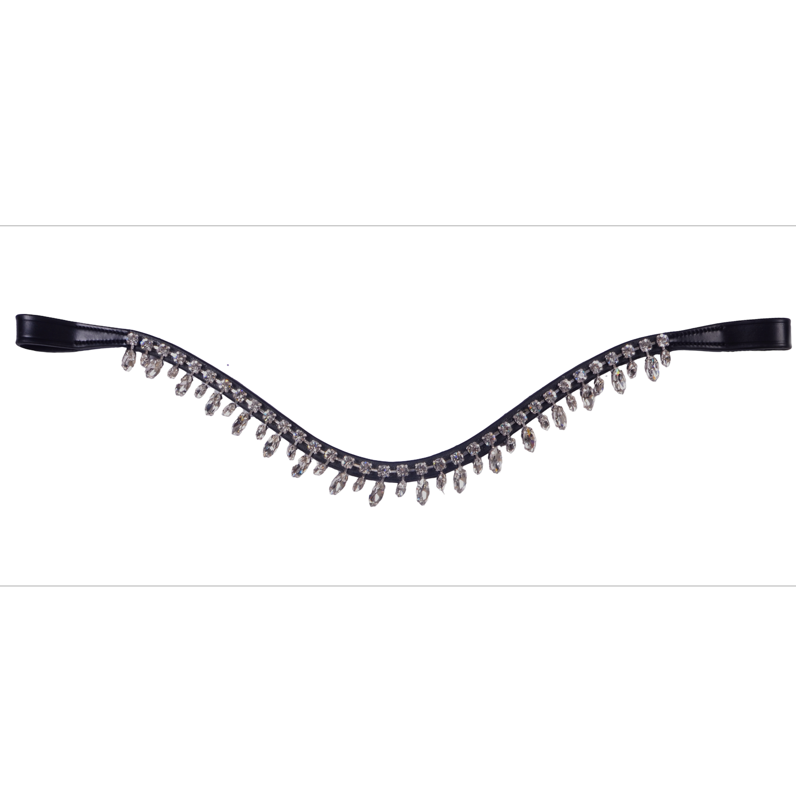 Cascading Crystal Drop Browband