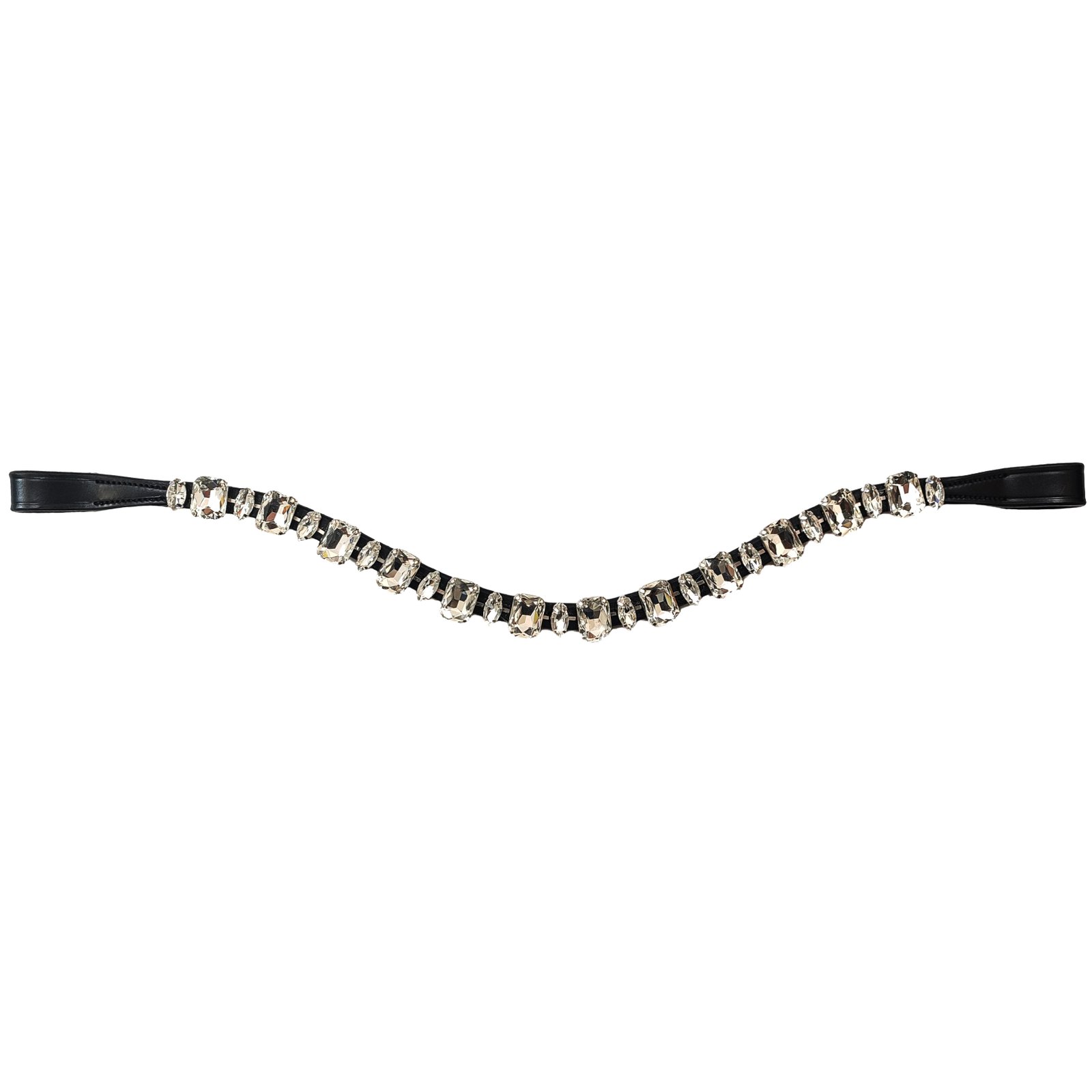 Double Row Cut Crystal Browband