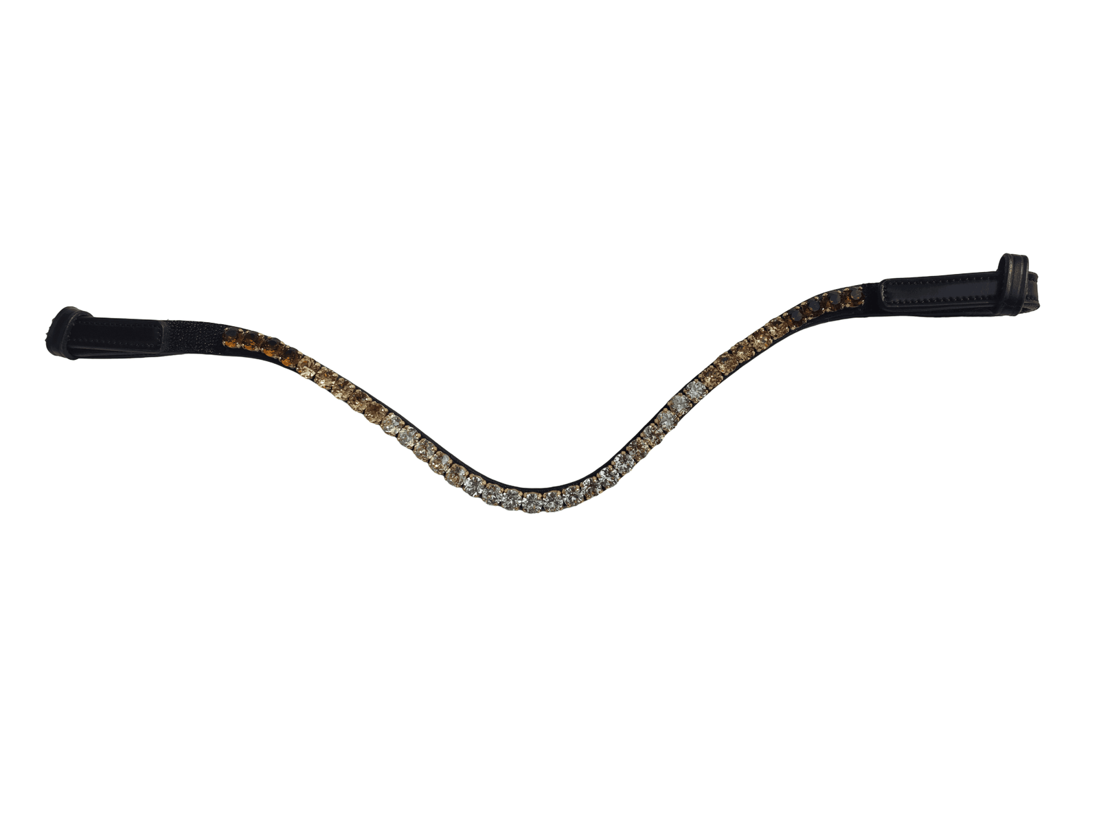 Golden Amber Ombre Browband