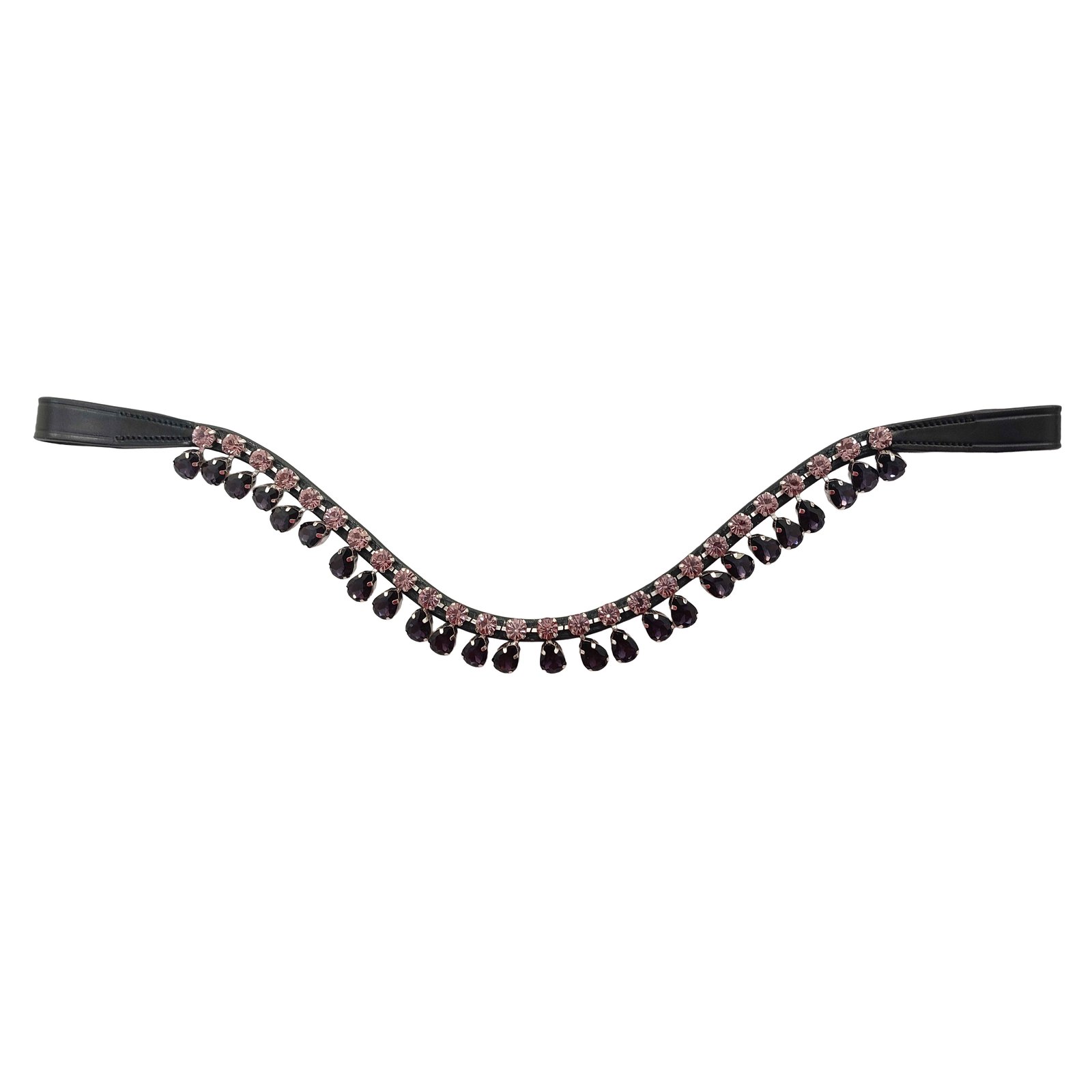 Royal Amethyst Droplet Browband