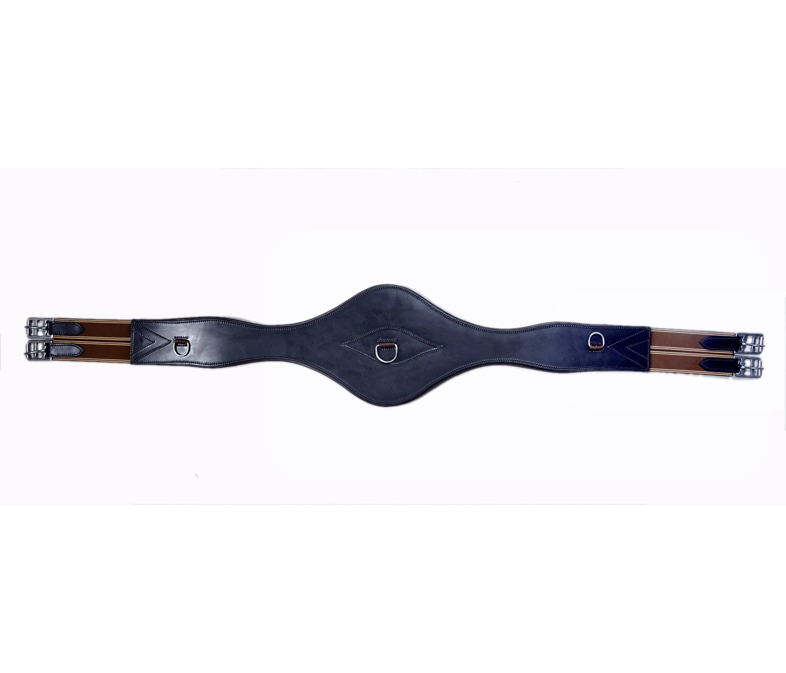 Luxurious Two-Tone Contoured Girth
