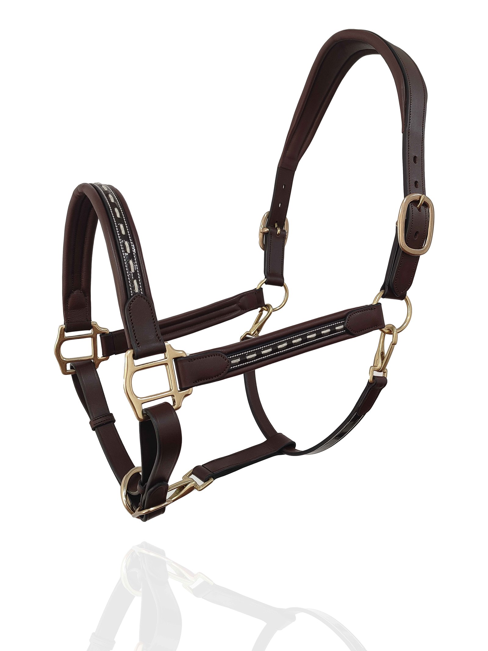 Elite Havana Halter with Precision Stitch Inlay