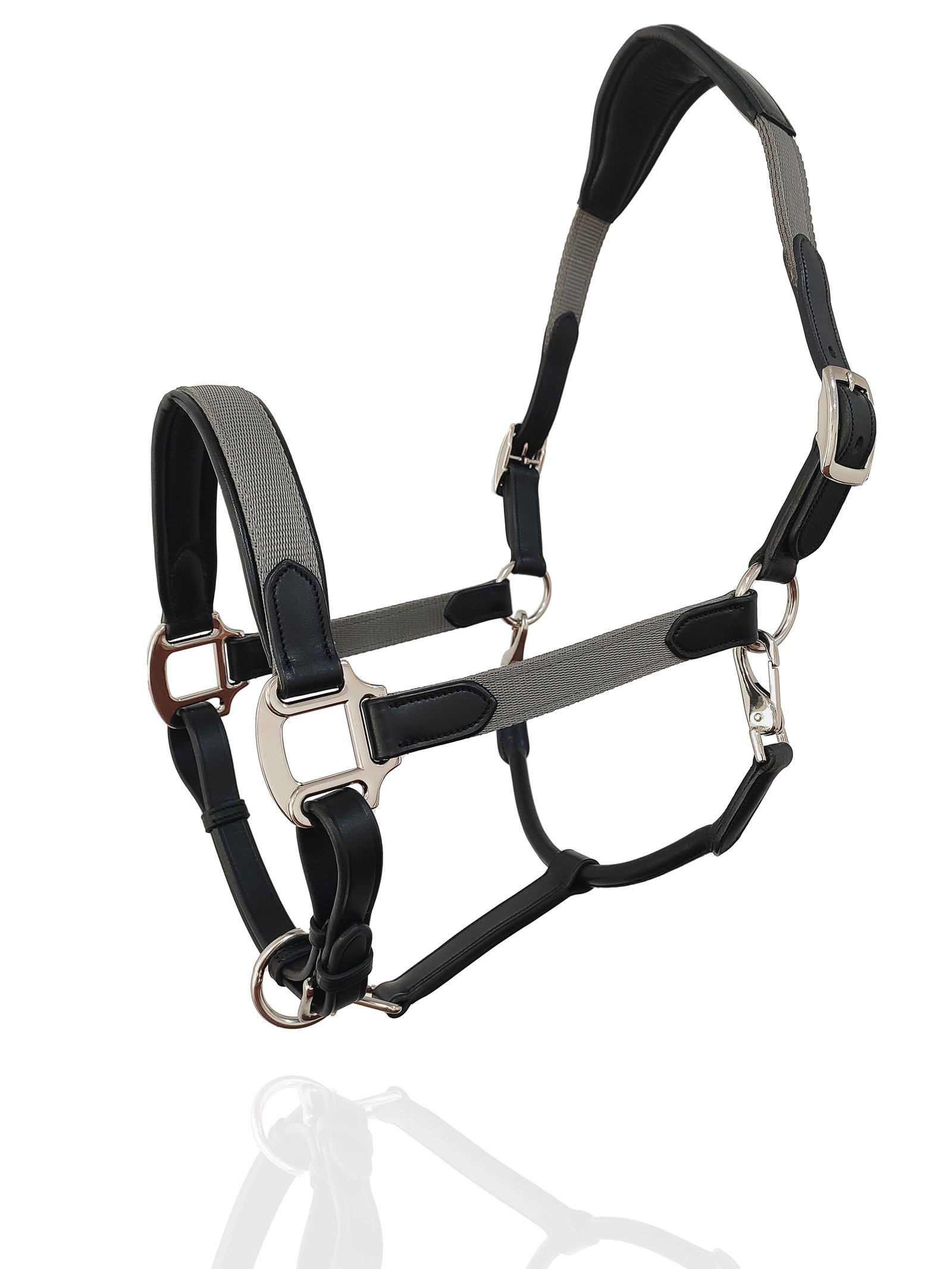 Urban Tech Mixed-Media Halter with Carbon-Fiber Inlay