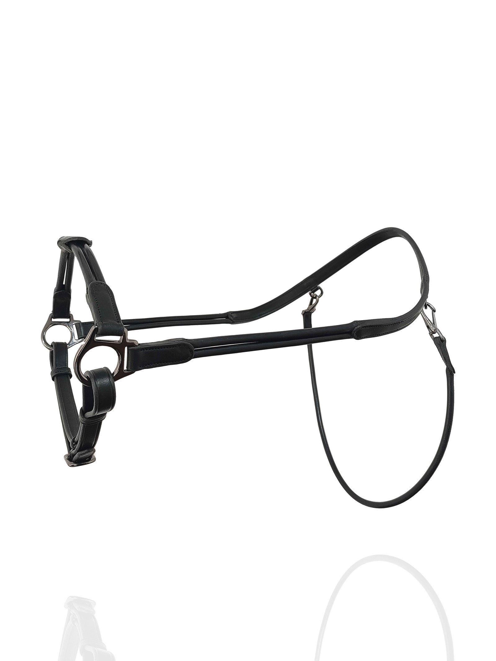Premium Leather Controller Training Halter