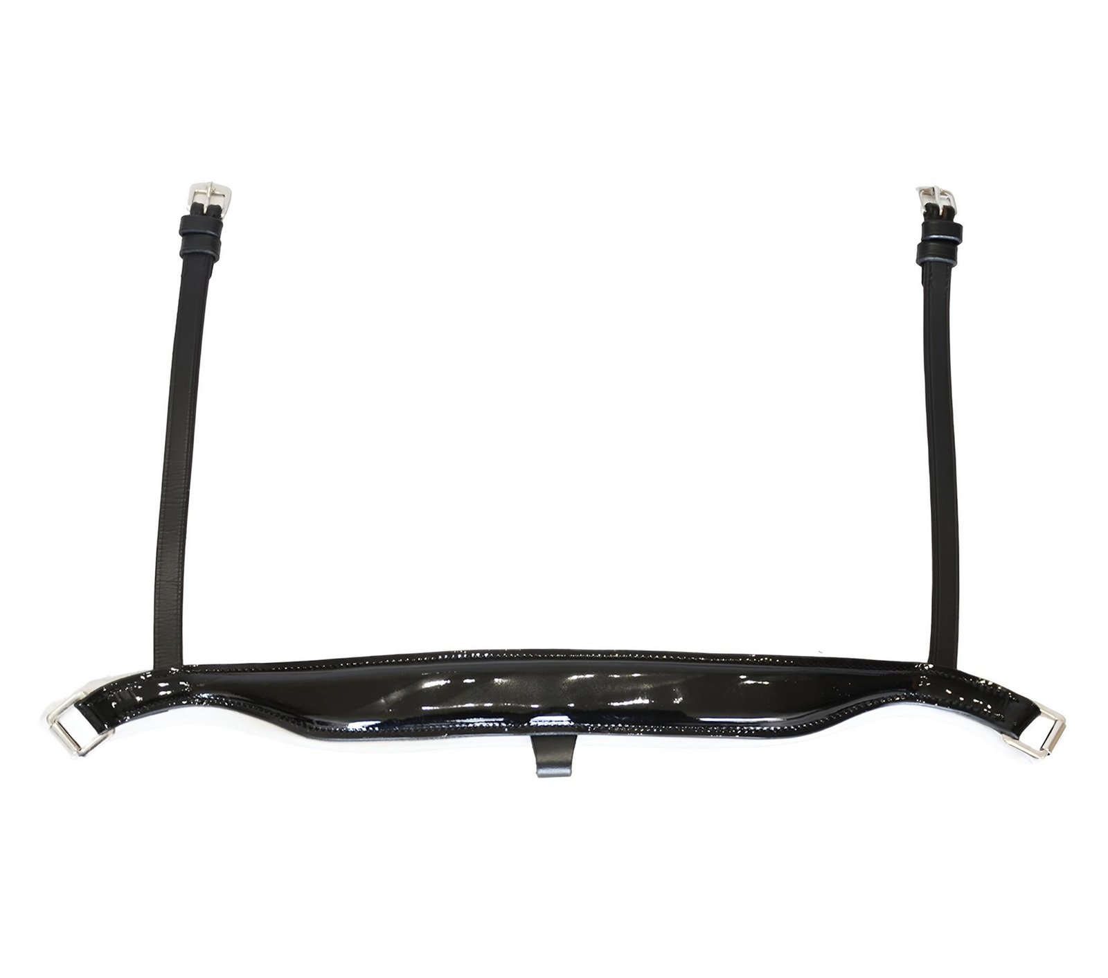 Elegant Patent Leather Flash Noseband