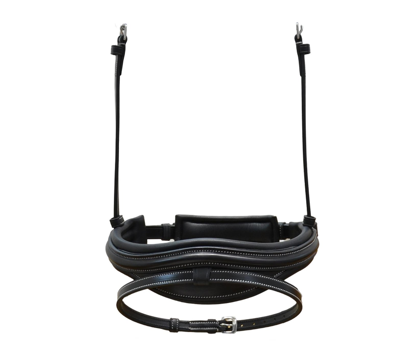 Double Raised Flash Noseband with Luxurious Padded Center
