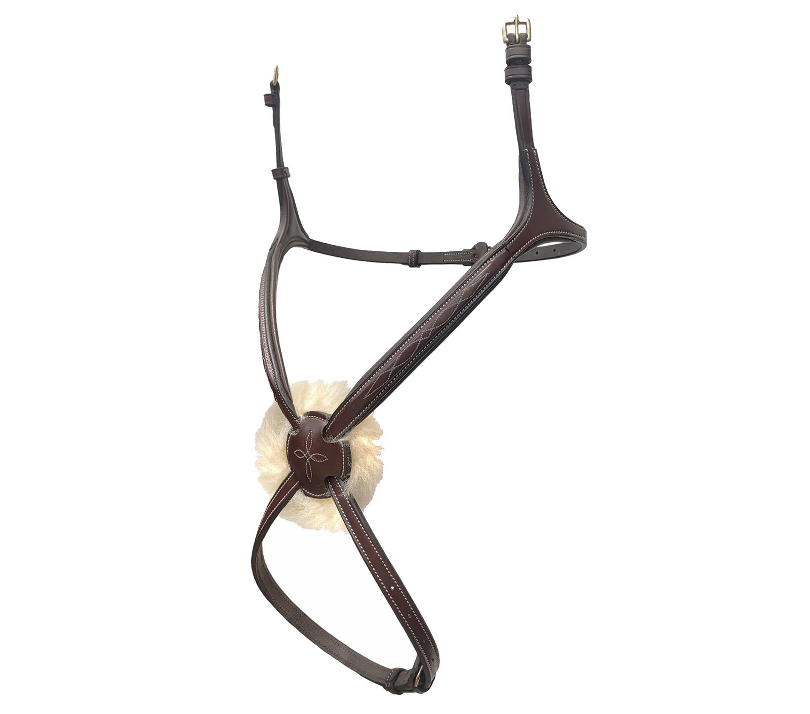 Luxury Sheepskin Flash Noseband
