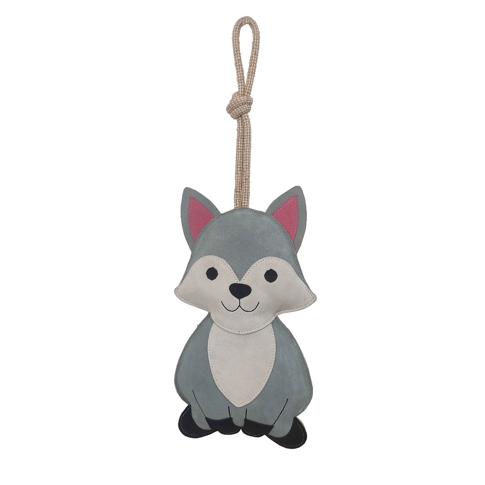 Clever Fox Suede Interactive Pet Toy