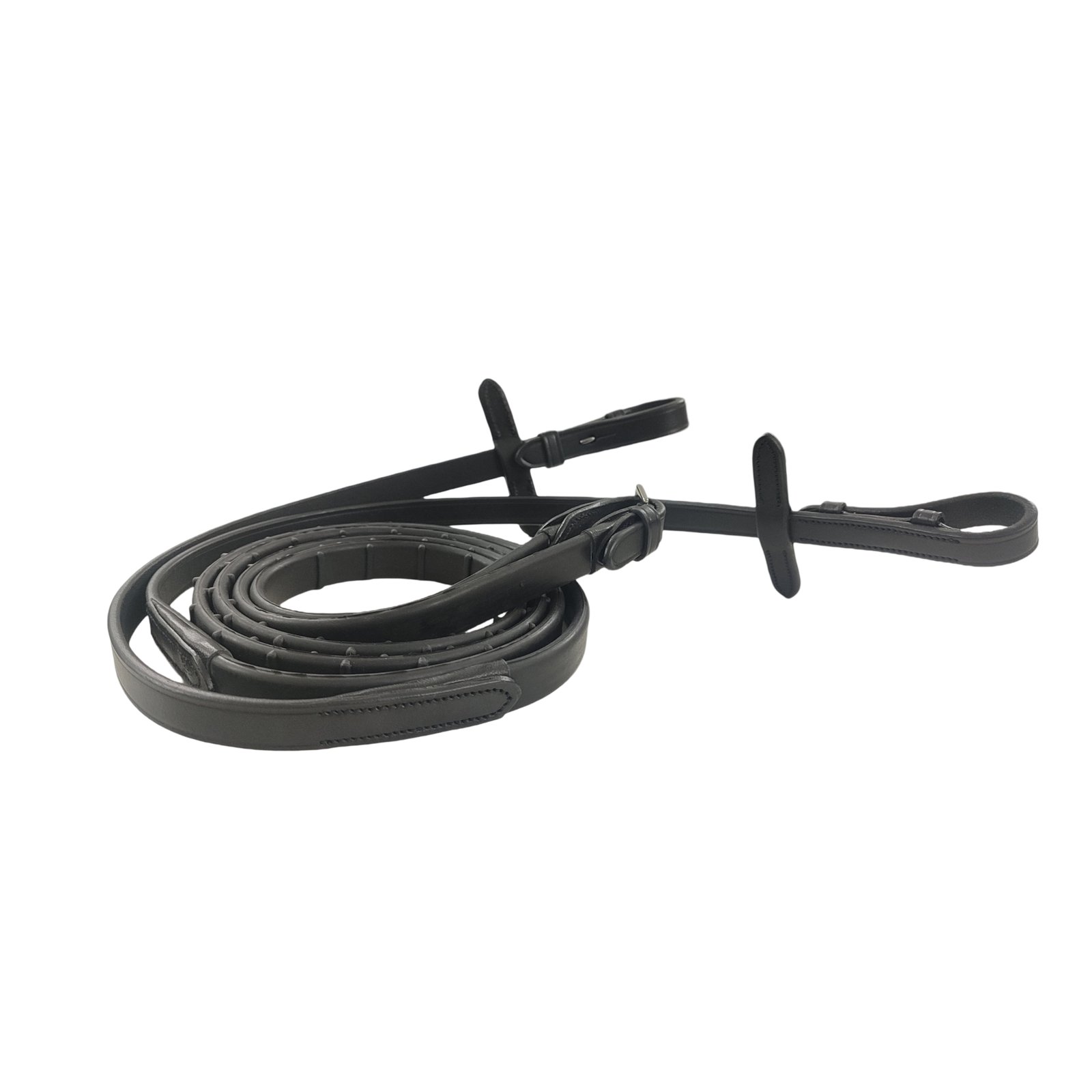Professional Onyx Rubber-Grip Training Reins