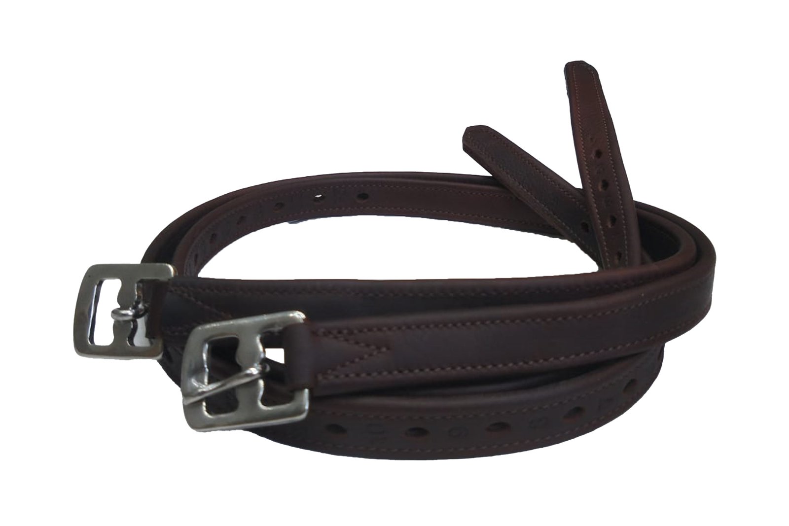 Dark Brown Leather Stirrup Leathers
