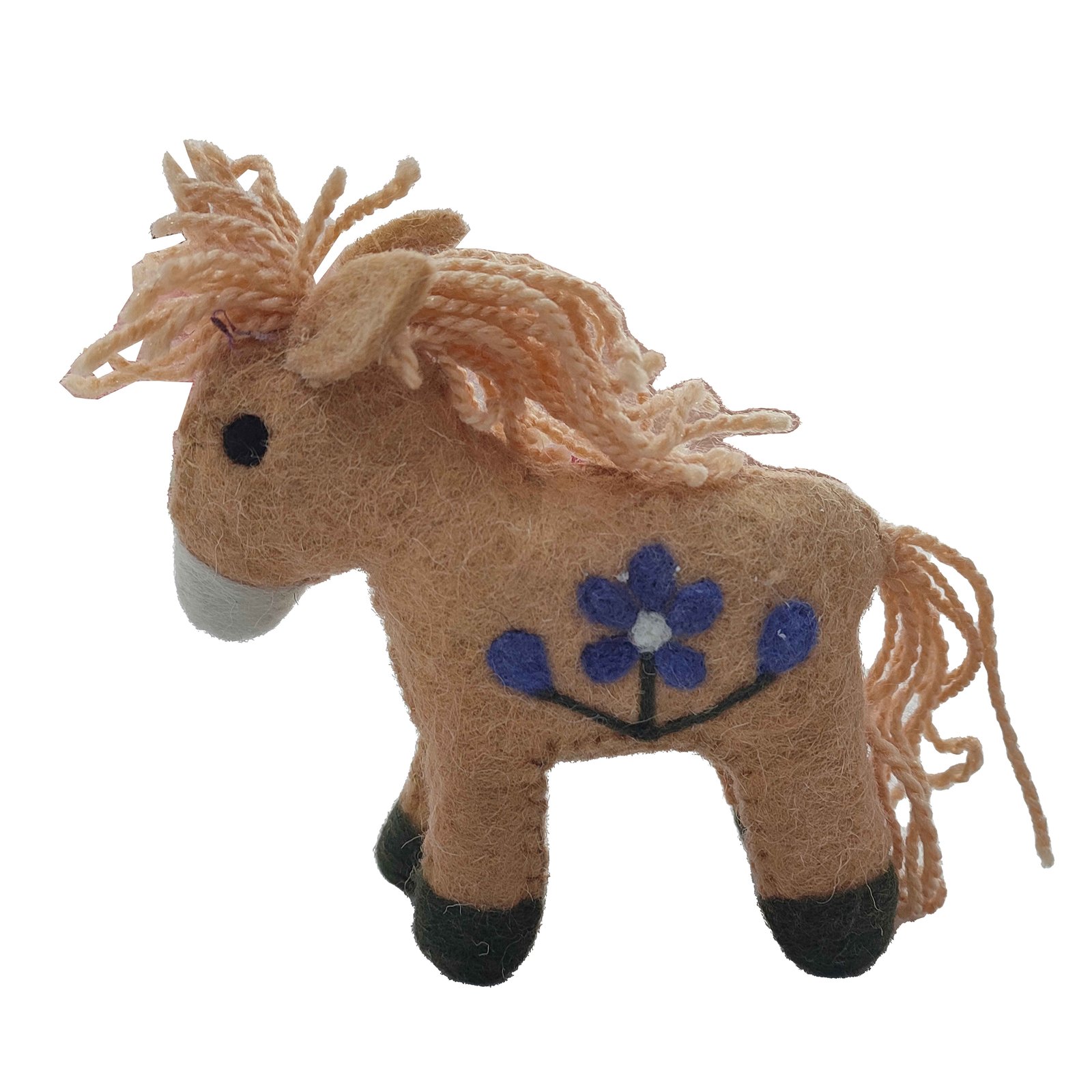 "Meadow Pony" Handcrafted Wool-Felt Toy