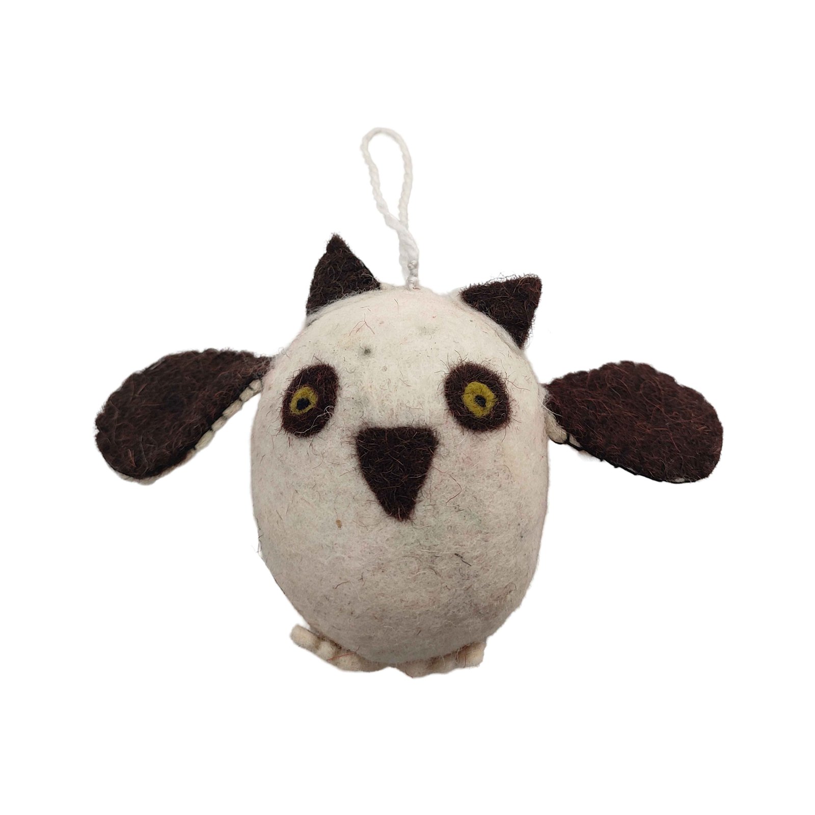 "Wise Owl" Handcrafted Wool-Felt Toy
