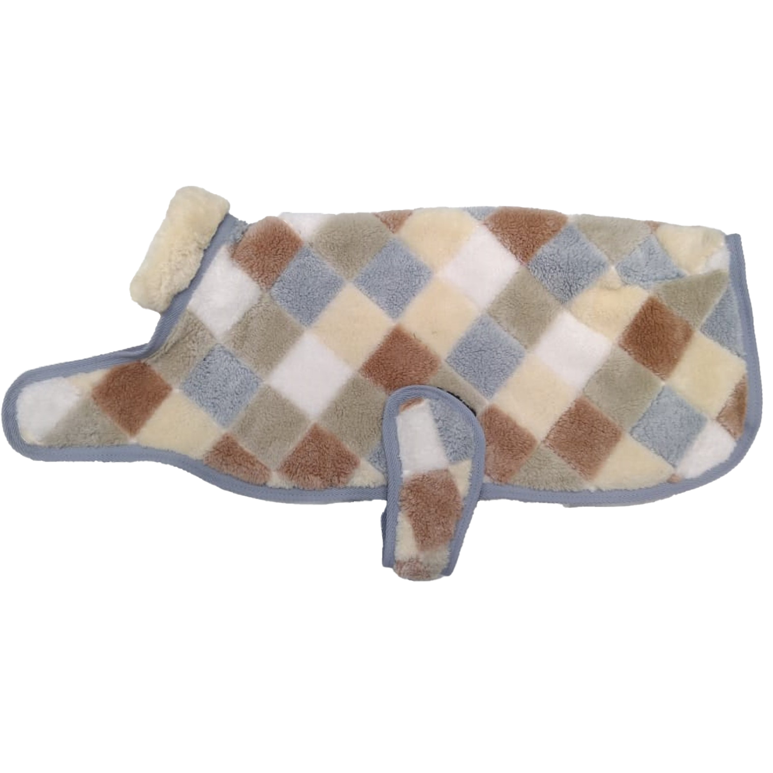 Cozy Plaid Dog Coat