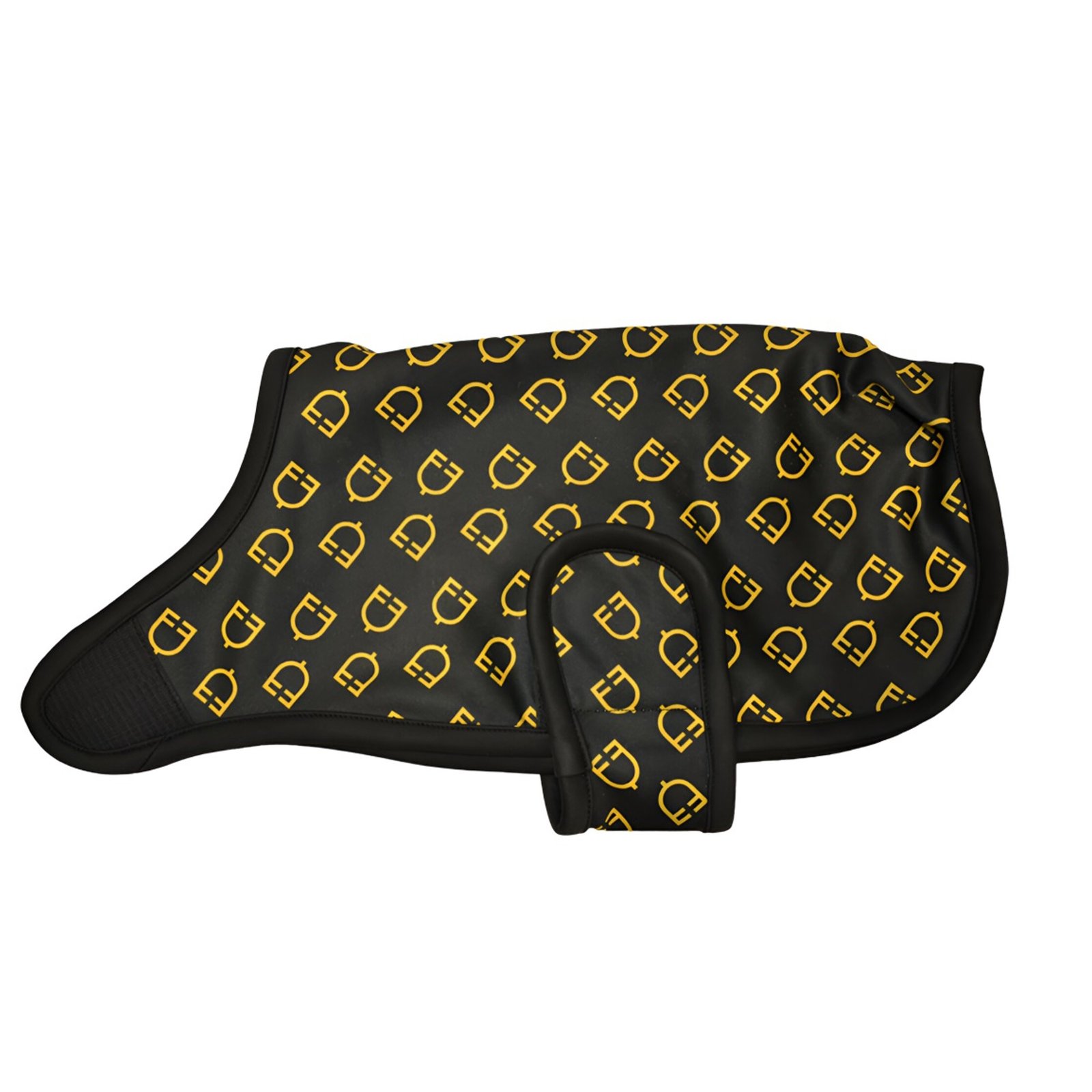 Waterproof Monogram Print Dog Coat