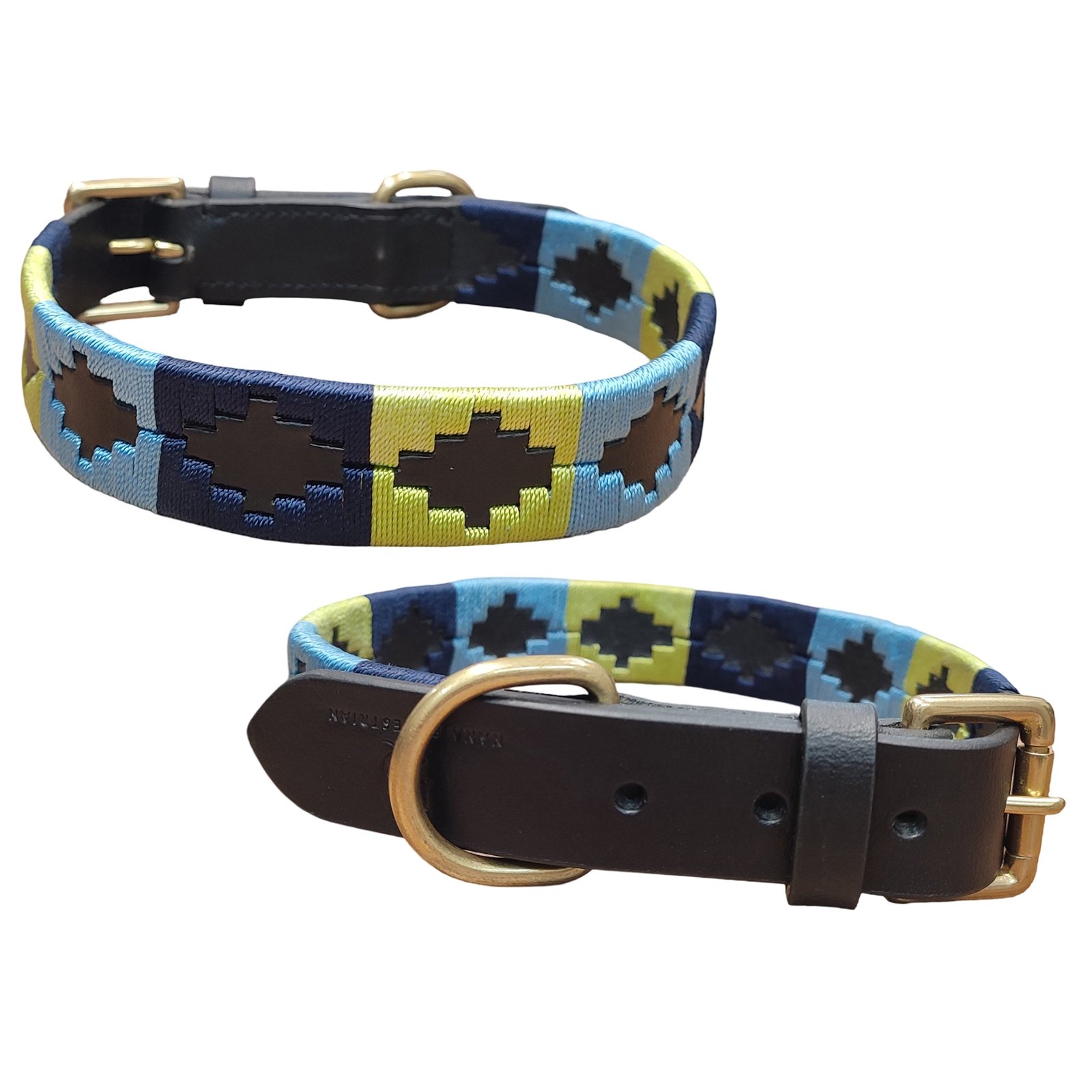Artisan Geometric Dog Collar