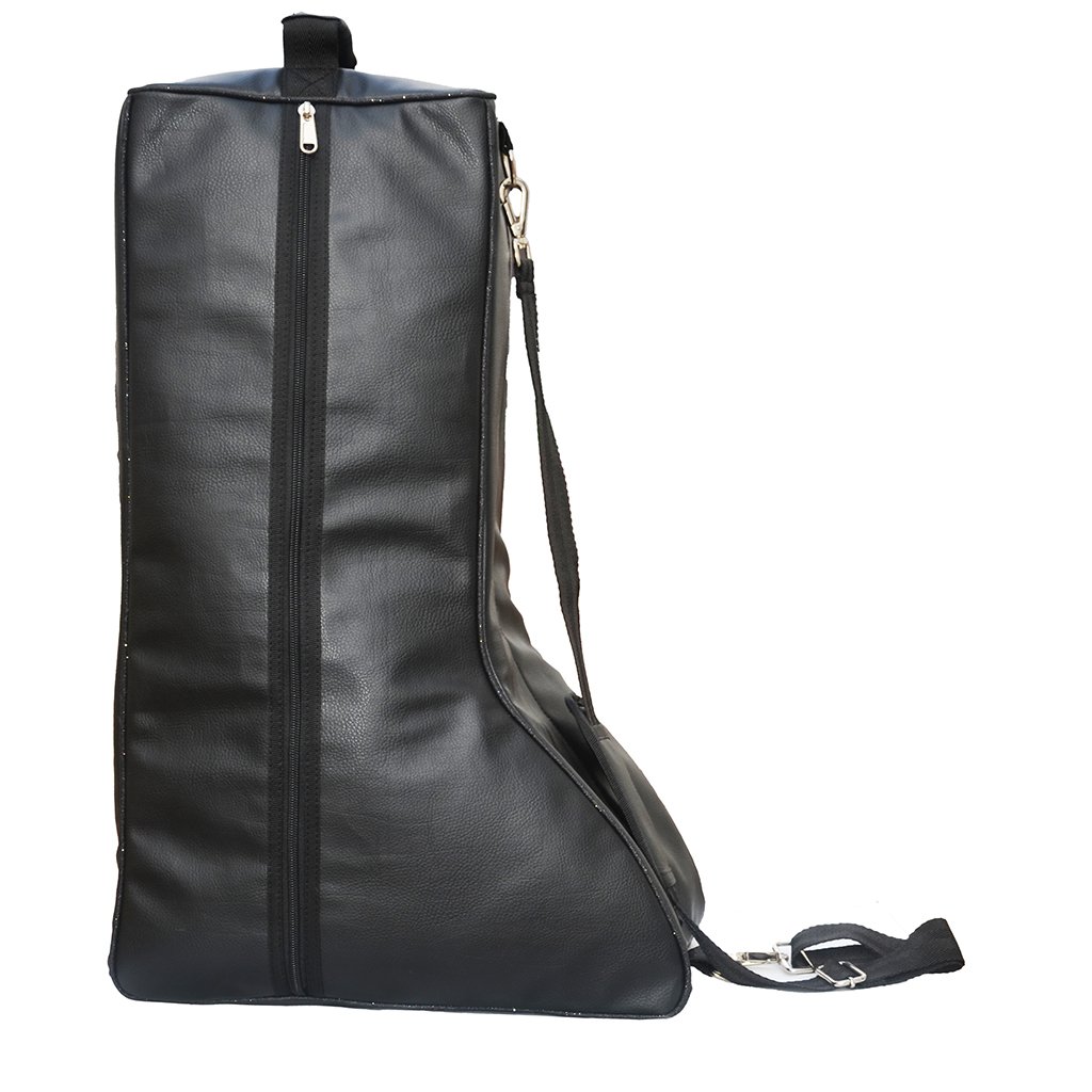 Leather Equestrian Boot Bag