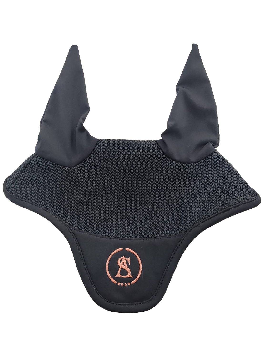 Rose Copper Equestrian Fly Veil