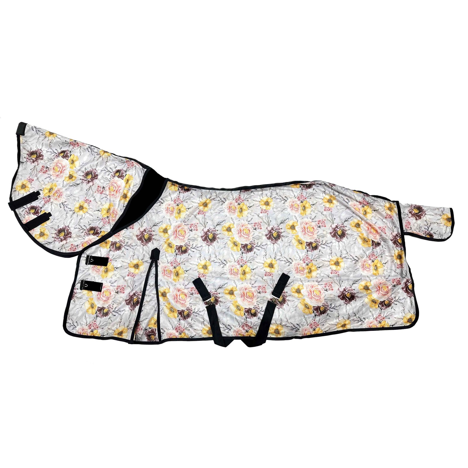 Vintage Floral Garden Horse Blanket