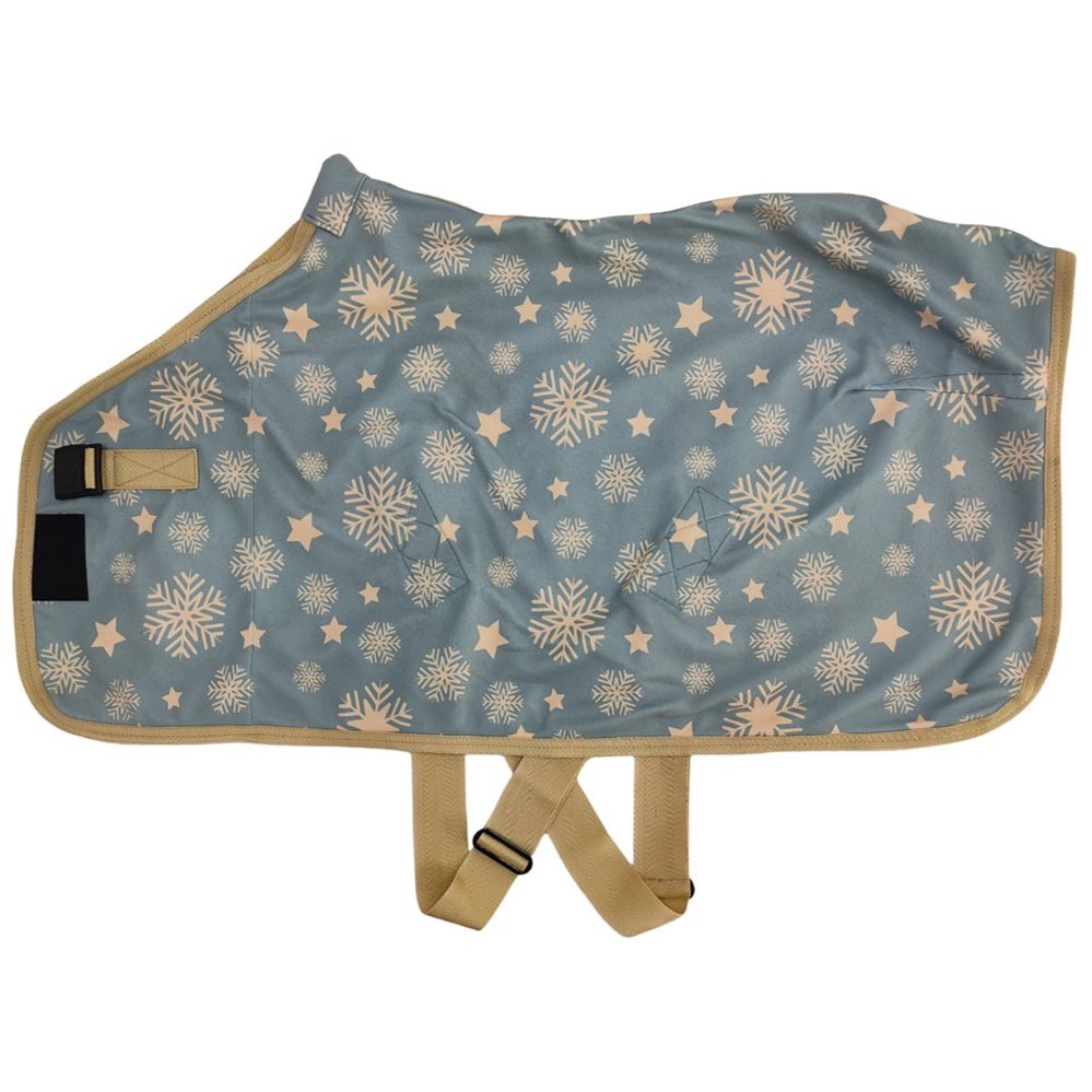 Winter Frost Snowflake Stable Rug