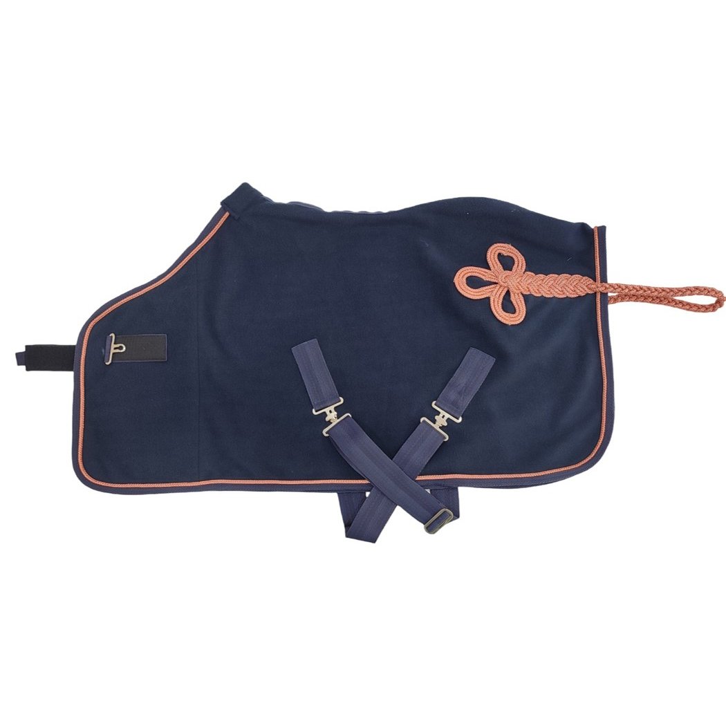 Regency Navy Fleece Show Rug
