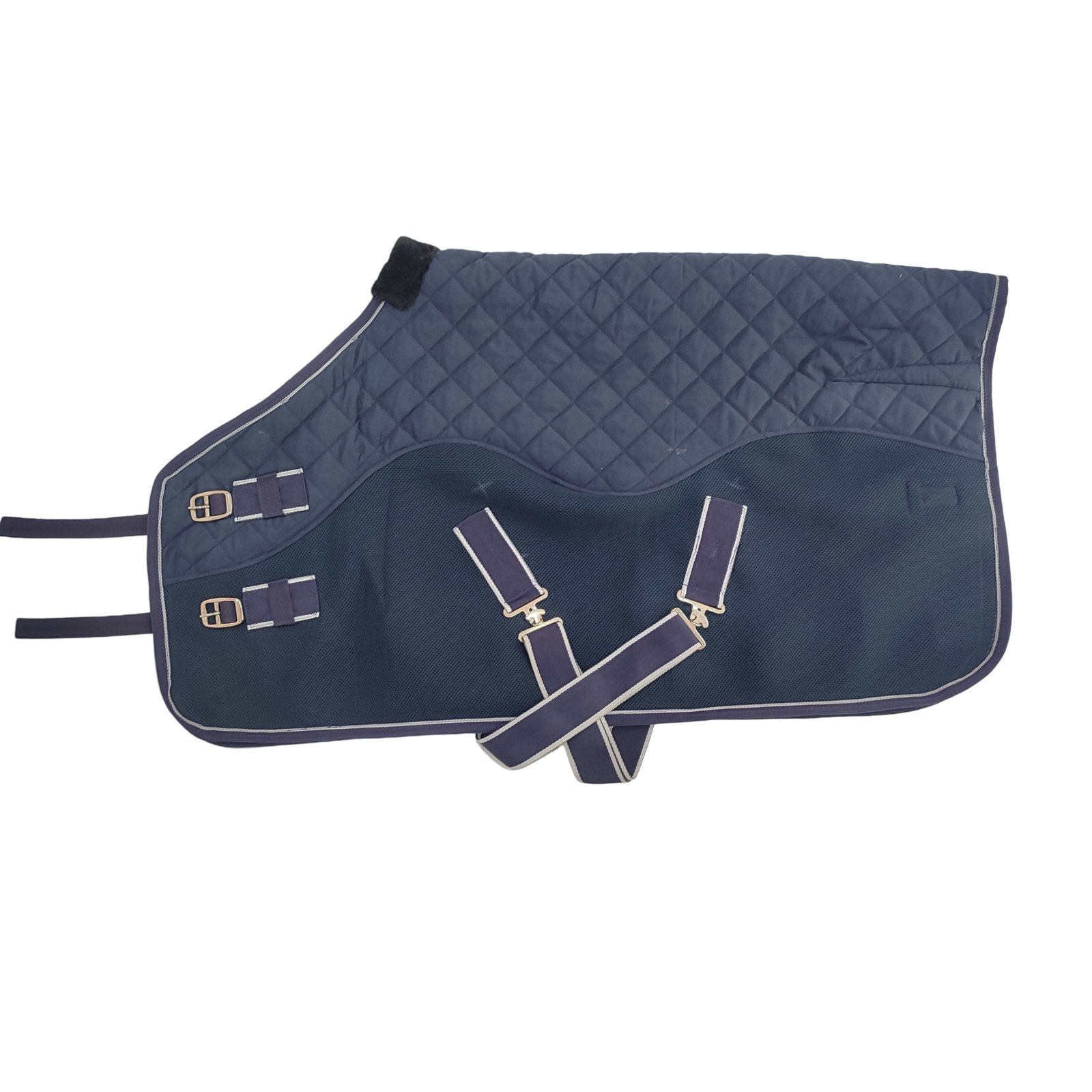 Midnight Navy Diamond-Quilt Hybrid Cooler