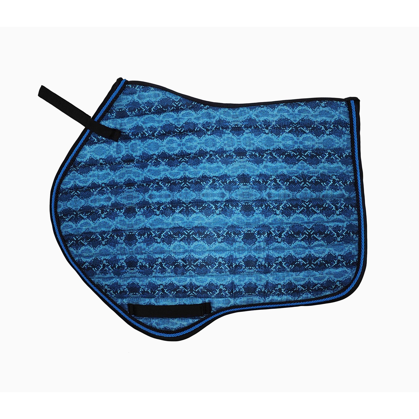 Dynamic Ocean Blue Textured All-Purpose SaddlePad