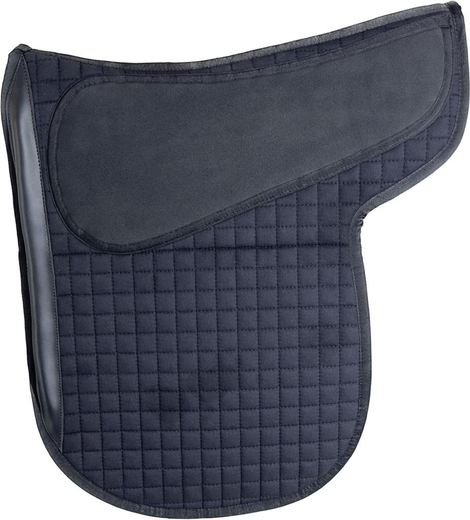 Professional Navy Blue Square Quilted Dressage Pad