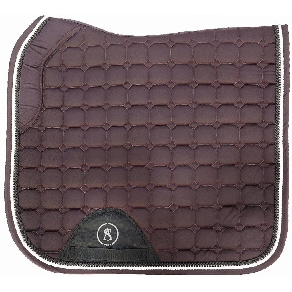 Noble Plum Octagon-Quilt Performance SaddlePad