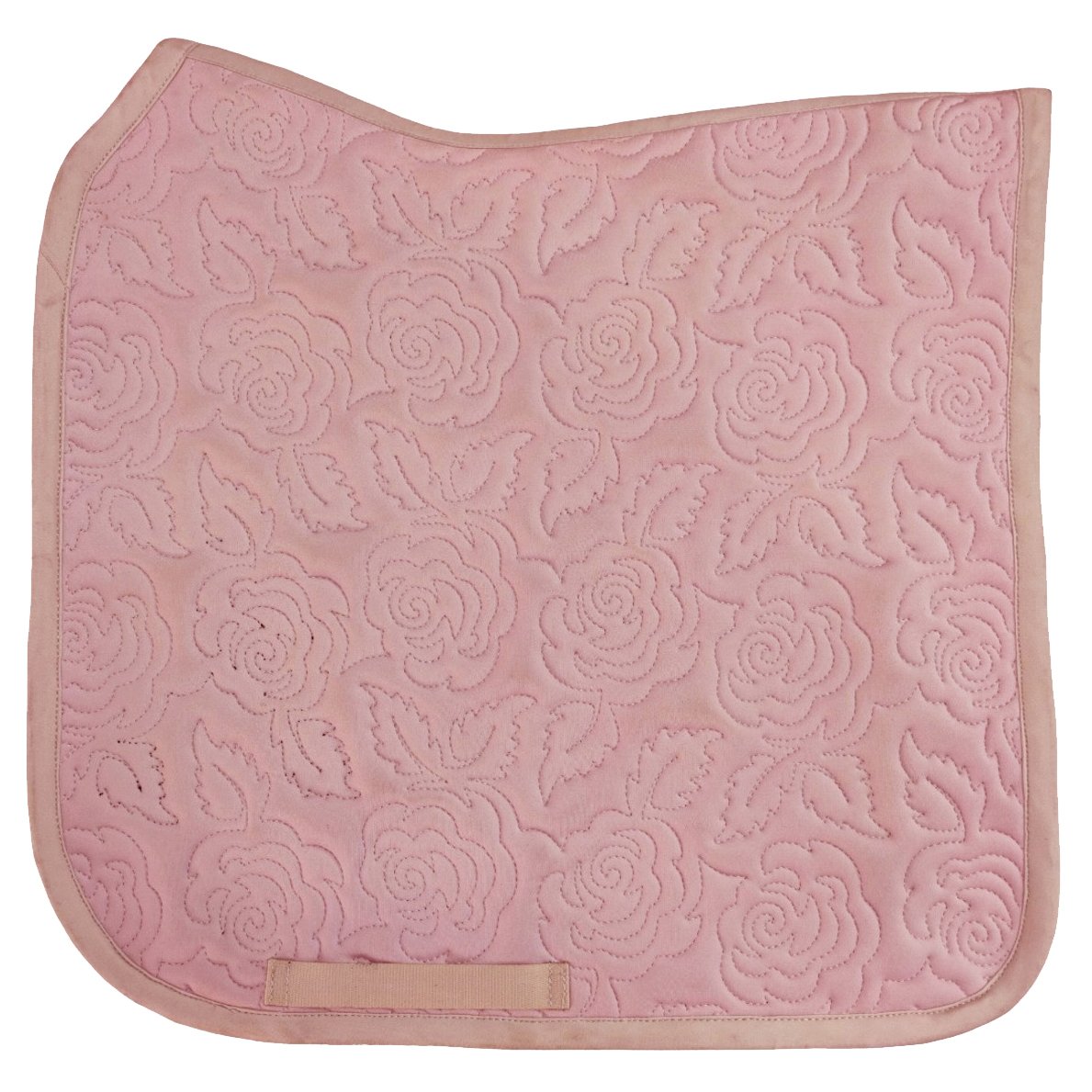Radiant Rose Floral-Quilt Saddle Pad